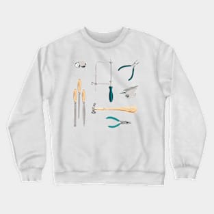 Metalsmith tools of the trade Crewneck Sweatshirt